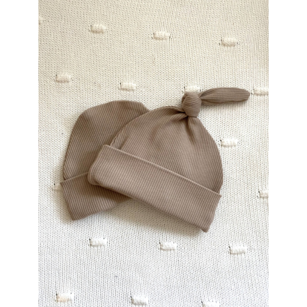 Mutsje rib taupe