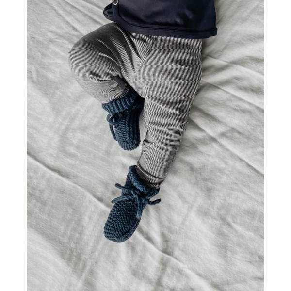 Broekje mini streepje blauw