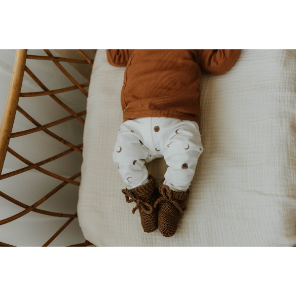 Slofjes lichtbruin baby