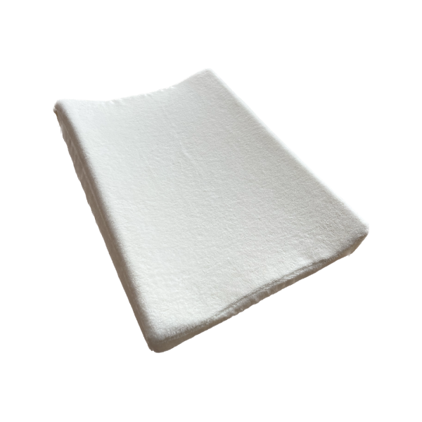 Aankleedkussenhoes bamboo fleece ecru - Afbeelding 2