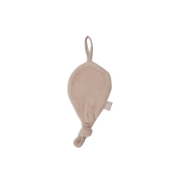 Speendoekje leaf pale pink