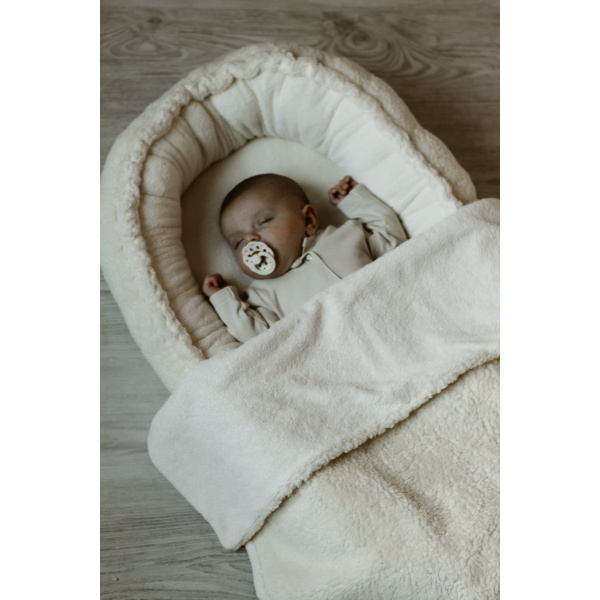Wiegdeken teddy nature