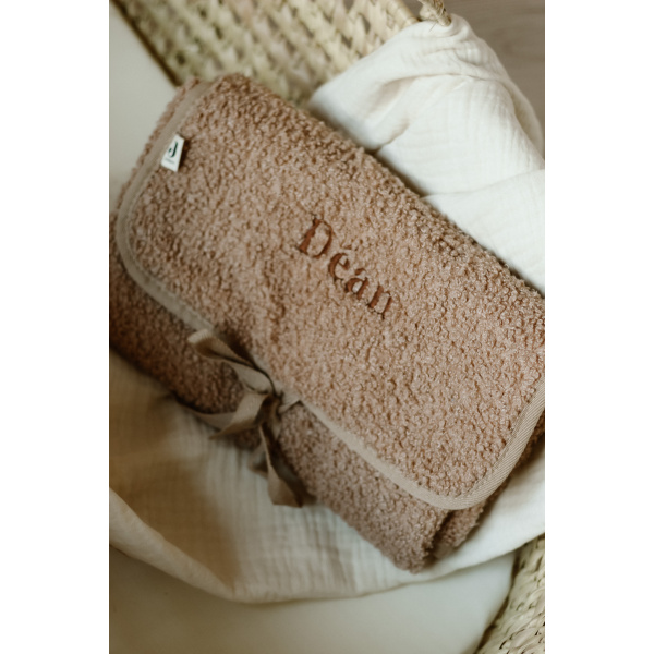 Jollein verschoonmat boucle teddy biscuit