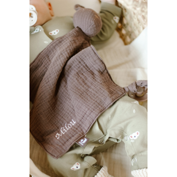 Speendoekje bunny chestnut - Afbeelding 2