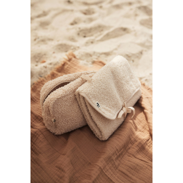 Jollein verschoonmat boucle teddy naturel - Afbeelding 2