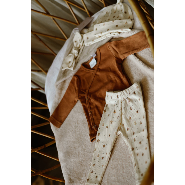 Broekje little flower naturel - Afbeelding 2