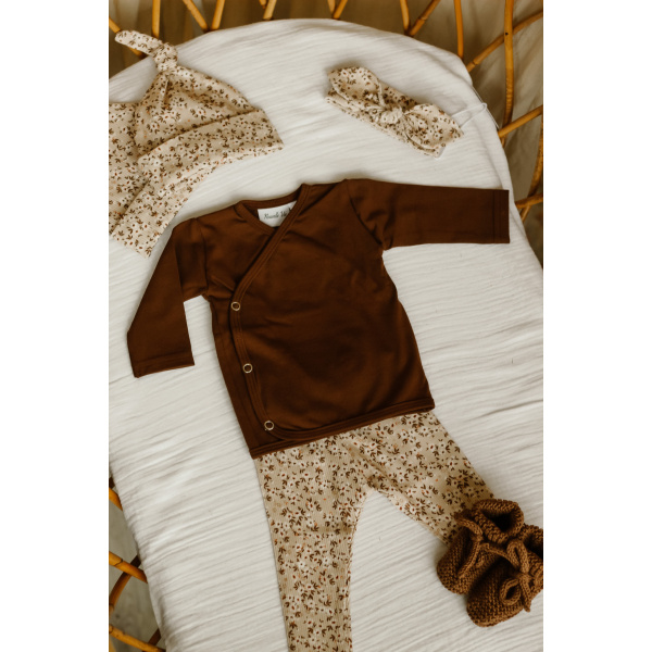 Broekje rib blossom beige - Afbeelding 2