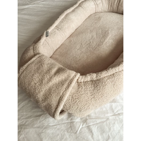 Babynest teddy zand - Afbeelding 3