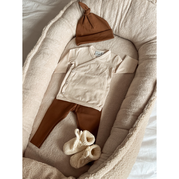 Mutsje chocolate brown - Afbeelding 2