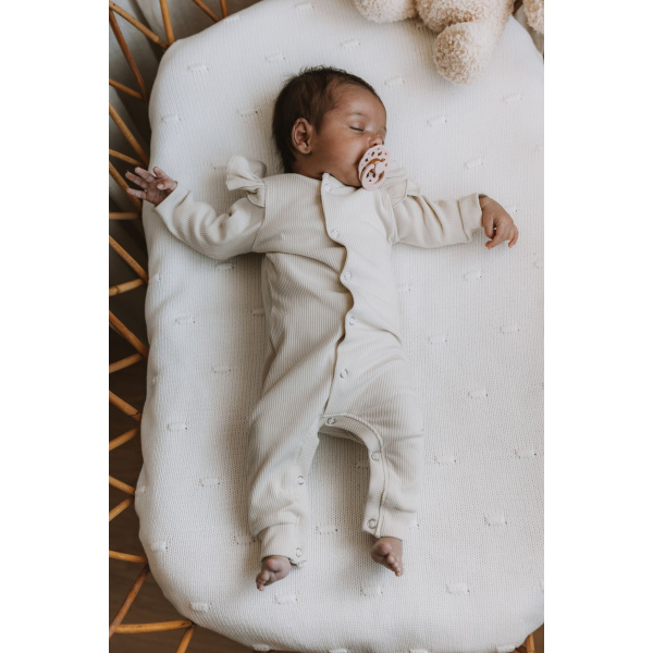 boxpakje rib beige ruffle