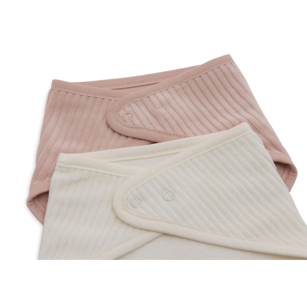 Slab Bandana Velvet Rib Wild Rose/Ivory (2pack) detail