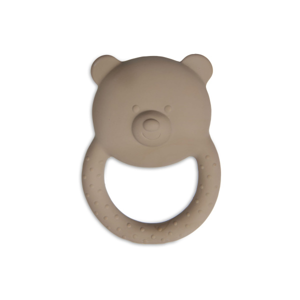 Bijtring Rubber Teddy Bear Biscuit