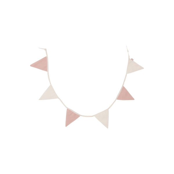 Jollein Vlaggelijn 200x17 Wild Rose/Ivory