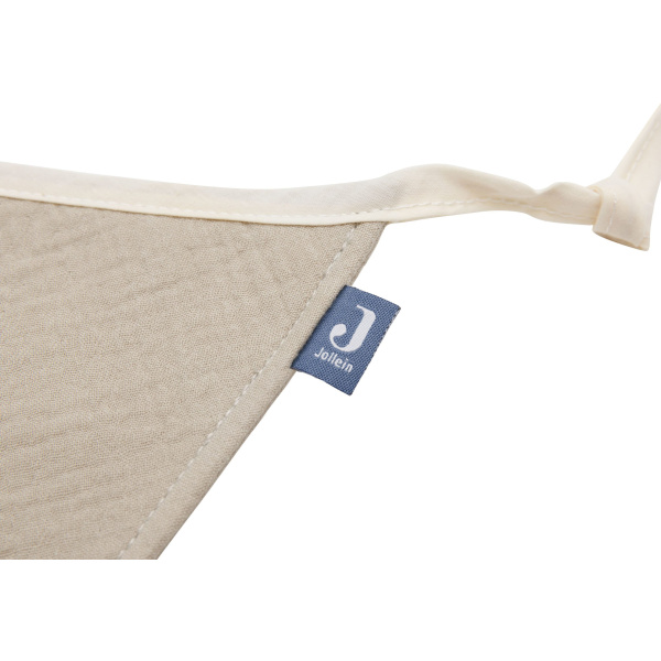 Vlaggelijn 200x17 Jeans Bleu/Olive Green detail