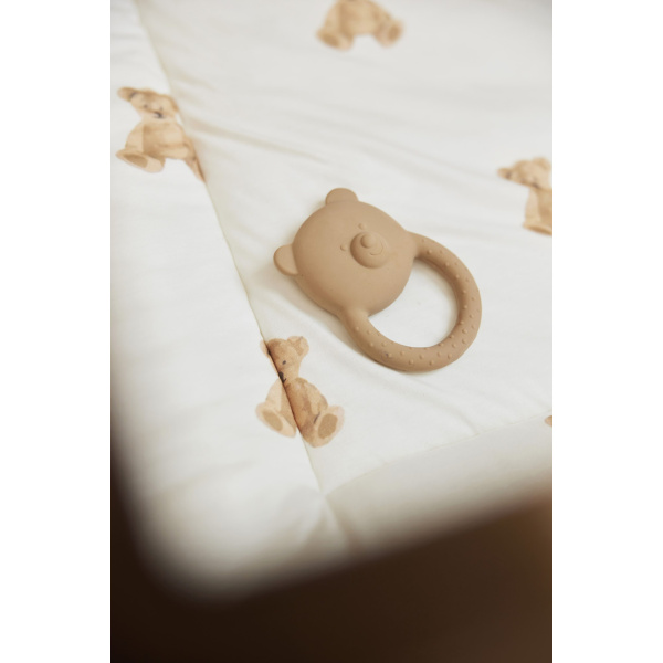 Jollein Bijtring Rubber Teddy Bear Biscuit