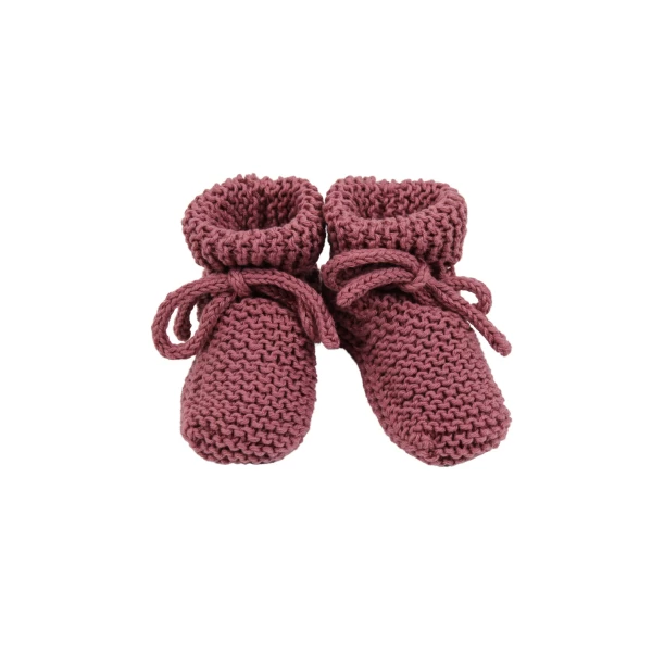 Slofjes mauve baby