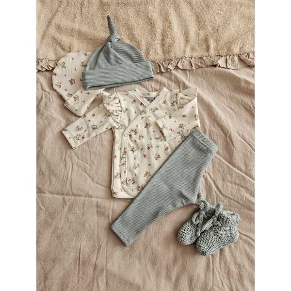 Overslagshirtje kleine bloemetjes - Afbeelding 3